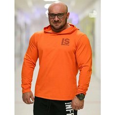 Лонгслив Inferno Style Лонгслив С капюшоном "IS" INFERNO style Л-002-001, размер M, , оранжевый