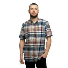 Рубашка Maestro Corfu-K, размер 54-56/XL/45 ворот, коричневый