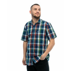 Рубашка Maestro Indigo 13-32-K, размер 50-52/L/43 ворот, синий
