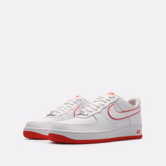 Кроссовки NIKE Air Force 1 07 Low, размер 9 US 42.5 EUR 27 CM, белый