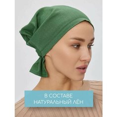 Шапка для женщин, размер 52-60, зеленый Astera!