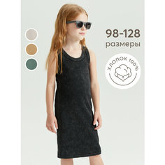 Платье Happy Baby, размер 98-104, black