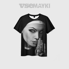 Футболка VseMayki.Ru, размер 48/50, белый