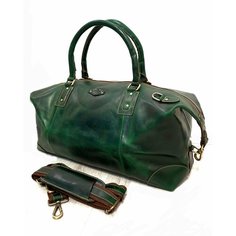 Сумка дорожная Black Buffalo, 35 л, 23х30х50 см, ручная кладь, зеленый