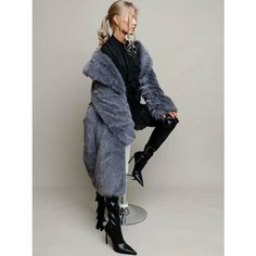 Шуба Batik, размер 42-44, графитовый Батик