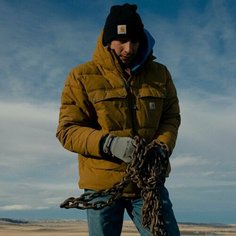 Куртка carhartt, размер M, brown