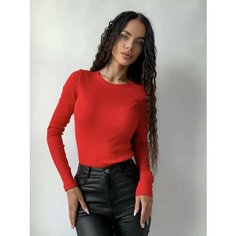 Лонгслив Vi&Li_Vogue, размер 48/50, , красный