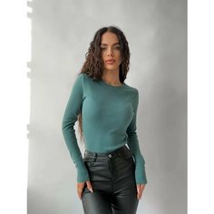 Лонгслив Vi&Li_Vogue, размер 42/44, , зеленый