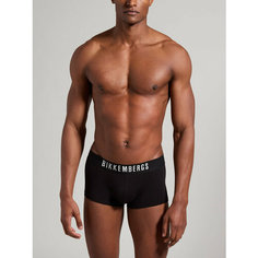 Трусы BIKKEMBERGS Elegance, комплект из 2 шт., размер 2XL, black
