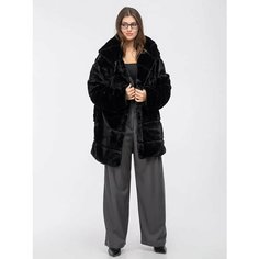 Шуба чебурашка MELLAFURS, размер 5XL, черный