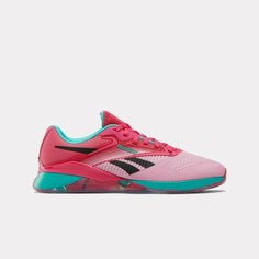 Кроссовки Reebok Nano X4, полнота 10 (RU)/ на широкую стопу, размер US 6.5 (EU 37 / 23.5 см), розовый