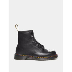 Ботинки Dr. Martens 1460 Toe Plate Lunar Leather Jungle Zip, размер 41 EU, черный