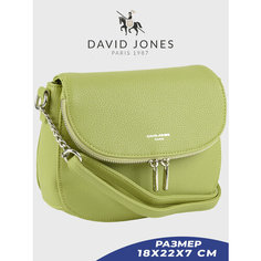 Сумка кросс-боди DAVID JONES, светло-зеленый Без бренда