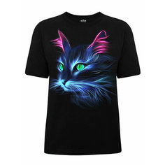 Футболка GOOD FLURO POWER, 1 шт., размер 3XL, черный