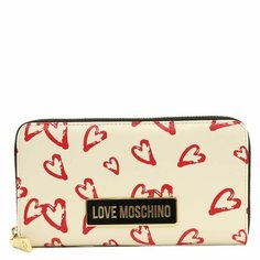 Кошелек LOVE MOSCHINO, светло-бежевый