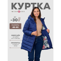 Бомбер maxroses, размер 50, blue
