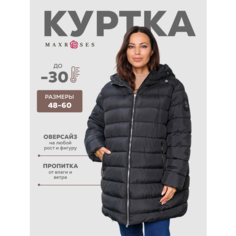 Бомбер maxroses, размер 50, black