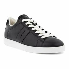 Кеды ECCO STREET LITE W, полнота F (EU)/ на среднюю стопу, размер 37, чёрный