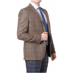 Пиджак Van Cliff, размер 50/176, коричневый