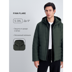 Куртка FINN FLARE FAE21090, размер XL(182-108-98), темно-зеленый