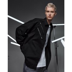 Рубашка Gloria Jeans Ready! Steady! Go!, размер S-M/176-182, черный