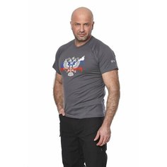 Футболка NOVATEX Патриот, размер XXL, серый