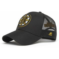 Бейсболка Atributika & Club NHL Boston Bruins для мужчин и женщин, размер 55-58, черный