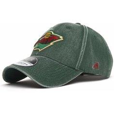 Бейсболка Atributika & Club Minnesota Wild для мужчин и женщин, размер 55-58, зеленый