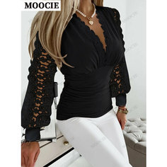 Рубашка MOOCIE, размер 2XL, черные