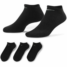 Носки NIKE Everyday Cushioned, комплект, 3 пары, размер S, разноцветный