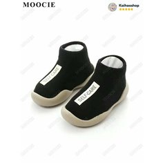 Пинетки MOOCIE, размер Длина стопы 15.5 см, black