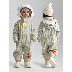 Комбинезон-дождевик Happy Baby размер 98-104, , фисташковый