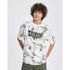 Футболка Gloria Jeans Ready! Steady! Go!, размер 12-14л/158-164, белый