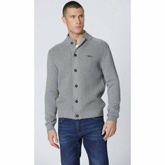 Кардиган Aeronautica Militare, размер 52-54, , серый
