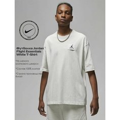Футболка Jordan, размер 2XL, Белый/White