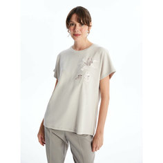 Футболка LC Waikiki, размер M, light grey