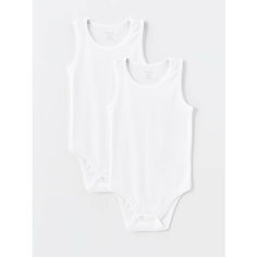 Боди LC Waikiki, комплект из 2 шт., размер 3-4 года, экрю