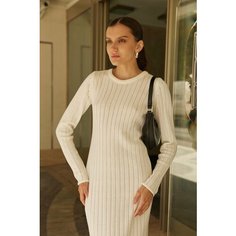 Платье KIVI CLOTHING, размер 40-46, молочный