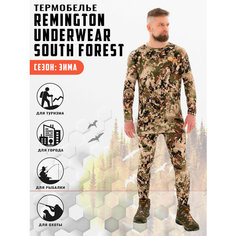 Комплект термобелья Remington, размер M, хаки, зеленый, коричневый