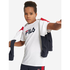 Футболка Fila, размер 170-176, белый