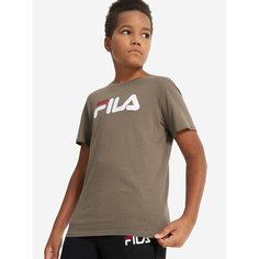 Футболка Fila, размер 170-176, хаки