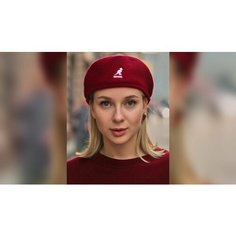 Берет KANGOL для мужчин и женщин, размер L, бордовый