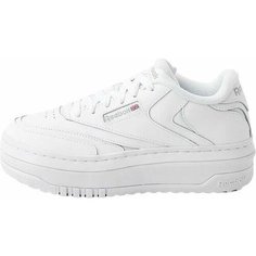 Кроссовки Reebok Club Classic Extra W, полнота F, размер 6,5 US, белый