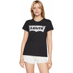 Футболка Levis Women The Perfect Tee, размер M, черный Levis®