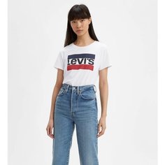 Футболка Levis Women The Perfect Tee, размер M, белый Levis®