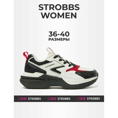 Кроссовки STROBBS, размер 37, белый/черный