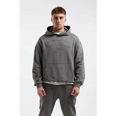 Худи Boxraw East Street, размер M, , серый