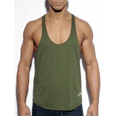 Майка ES Collection Fitness Plain Tank Top, размер 3XL, хаки