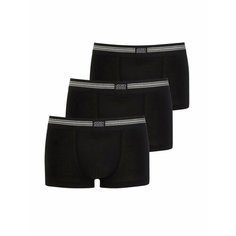 Трусы Jockey 17302913 Short Trunk 3 Pack, комплект из 3 шт., размер 3XL, черный