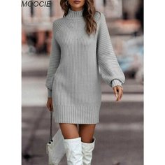 Платье MOOCIE Базовая коллекция, размер XL., серый 2